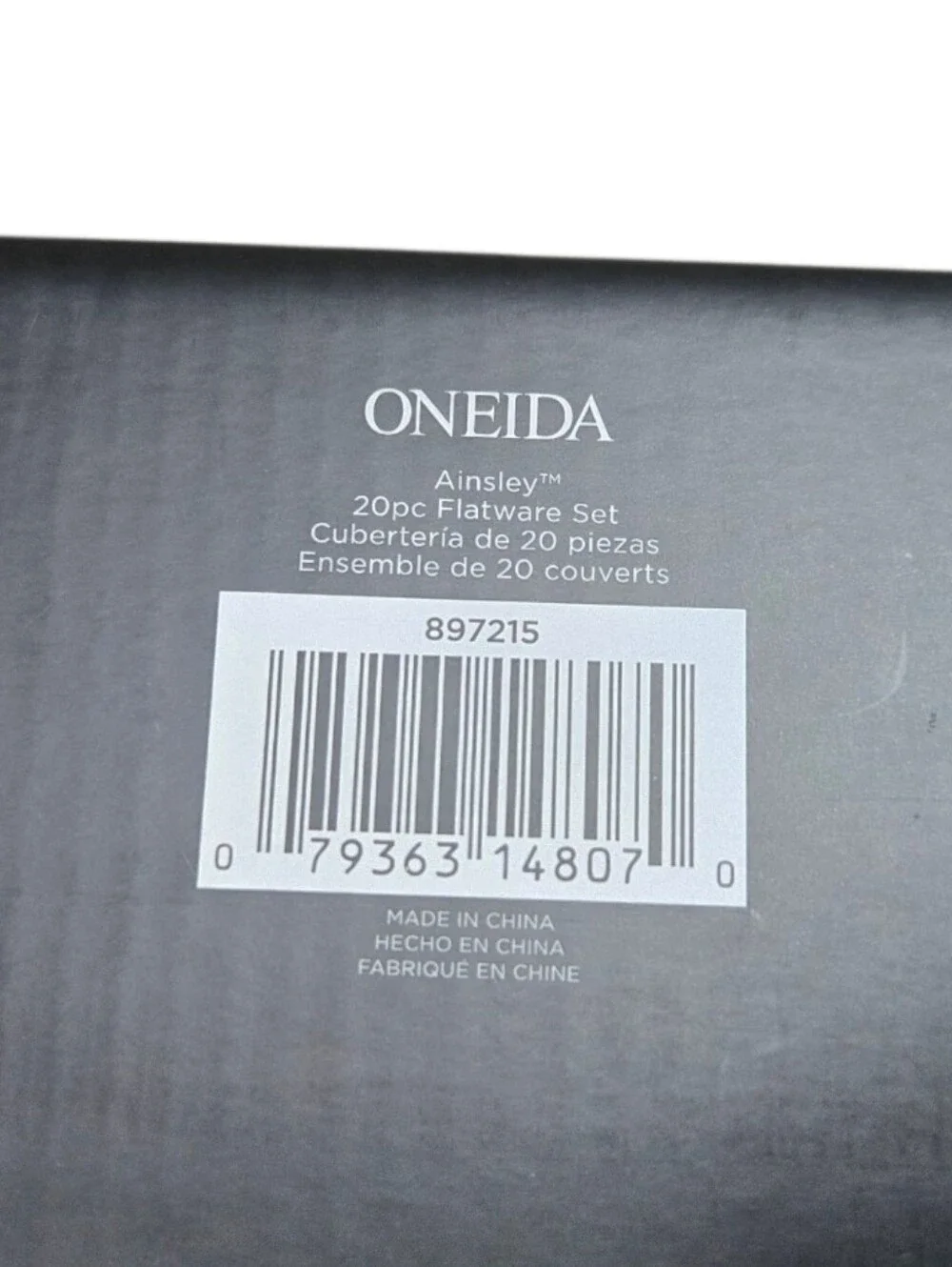Oneida Ainsley 20pc Flatware Set ✨ Service for 4 NIB